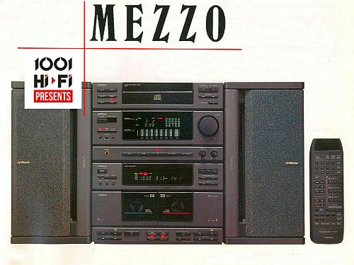 【高品質】 1001 Hi-Fi Info: Victor Mezzo MX-1 (1989) | Twin Bass ラジオ・コンポ